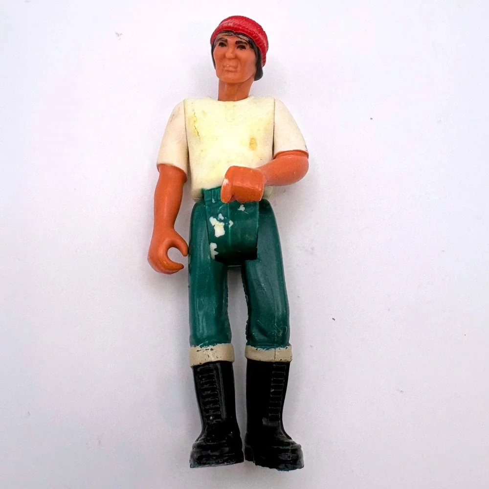 Vtg 1974 Fisher Price Adventure People Hawk Lumberjack Wilderness Patrol 307